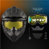 CKX TITAN ORIGINAL HELMET TRAIL AND BACKCOUNTRY SOLID-BLACK MAT