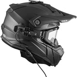 CKX TITAN ORIGINAL ELECTRIC COMBO HELMET TRAIL AND BACKCOUNTRY SOLID-BLK MAT