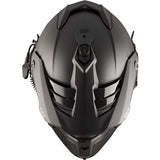 CKX TITAN ORIGINAL ELECTRIC COMBO HELMET TRAIL AND BACKCOUNTRY SOLID-MATTE BLACK