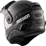 CKX MISSION AMS FULL FACE HELMET-CARBON SOLID