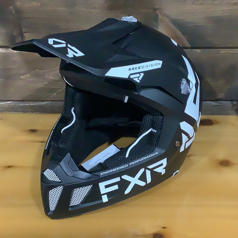 FXR CLUTCH CX HELMET BLACK/WHITE