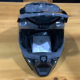 Fox V1 NITRO HELMET DARK SHADOW