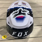 FOX V1 HORYZN HELMET BLACK/WHITE