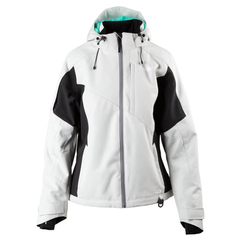 509 Women's Range Insulated Jacket (LIGHT GRAY/TEAL)