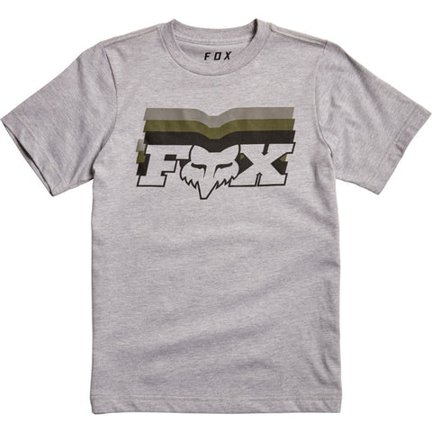 FOX YOUTH FAR OUT SS TEE Light Heather Grey