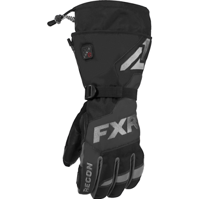 FXR Heated Recon Glove Black Sm