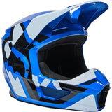 Fox Youth V1 Lux Helmet Blue