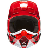 Fox V1 Lux Helmet Flo Red