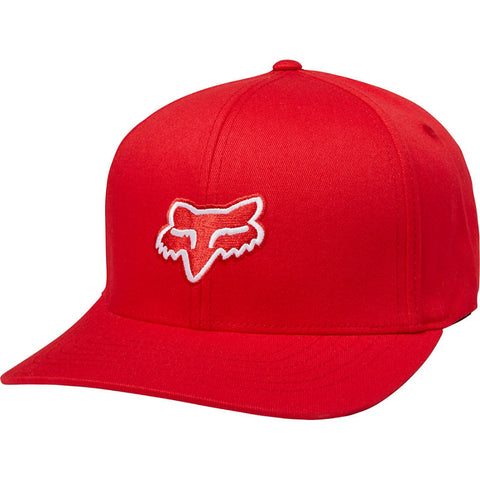 FOX Legacy Flexfit Hat DARK RED