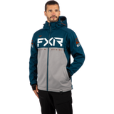 FXR Men’s Helium Ride  Softshell Jacket Slate Grey
