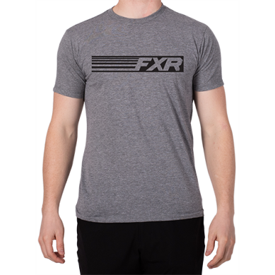 FXR Men’s Speed T-Shirt Grey Heather/Black