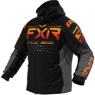 FXR Men’s RRX Jacket Black/Charcoal/Gold Inferno