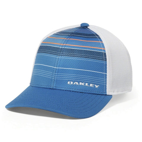 OAKLEY SILICON BARK TRUCKER 2.0 HAT BLUE