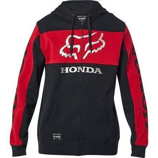 Fox Honda Zip Fleece Black/Red