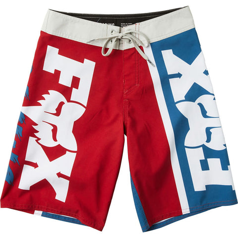 FOX YOUTH VICTORY BOARDSHORT BLUE/RED