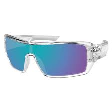 BOBSTER PARAGON SUNGLASSES-CRYSTAL CLEAR(BLUE MIRROR LENS)