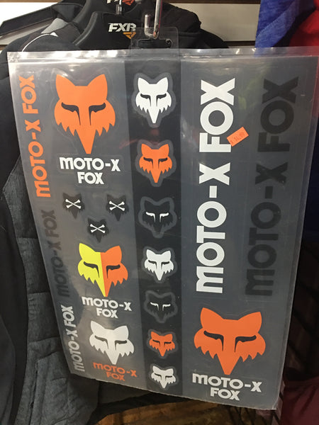 Fox Track Sticker Pack