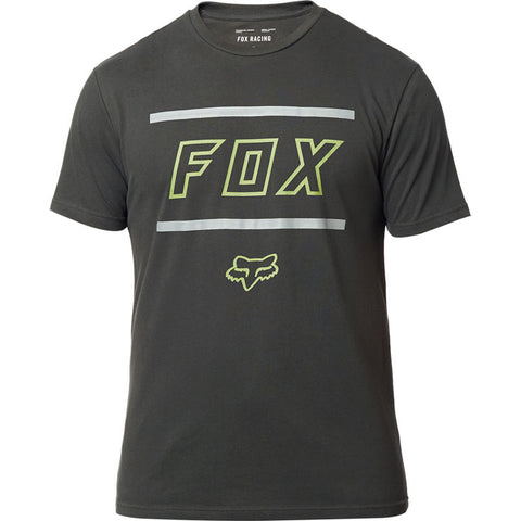 FOX MEN'S MIDWAY SS AIRLINE TEE BLACK VINTAGE