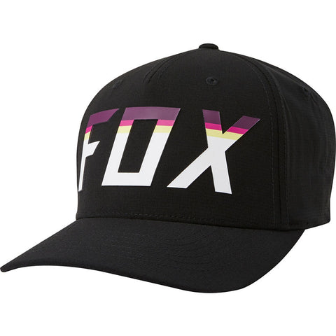 FOX ON DECK FLEXFIT HAT BLACK