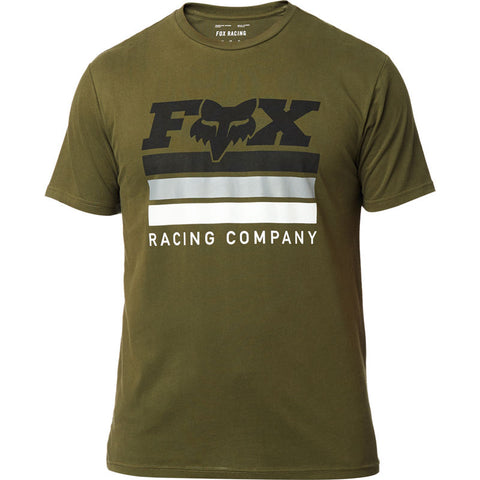 FOX MEN'S STREET LEGAL SS AIRLINE TEE OLIVE GREEN
