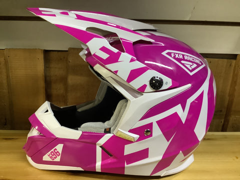 FXR X1 Youth Helmet-Fuchsia-YS
