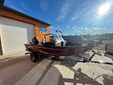 2022 Starcraft Storm 166 fishing boat with a 90HP Yamaha SHO Four Stroke