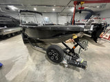 2023 Polarkraft KODIAK 200 PRO Black fishing boat with 200hp Honda Four Stroke #1045