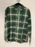 OAKLEY CABIN PLAID FLANNEL GREEN CHECK