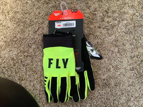 Fly Racing F-16 Glove Hi-Vis/Black