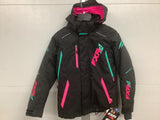 W Vertical Pro Jacket Black/Elec Pink/Mint