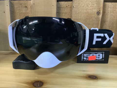 FXR Ride X Spherical Goggle Black/White