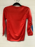 FOX YOUTH 180 TOXSYK JERSEY FLO RED