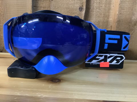 FXR Ride X Spherical Goggle Blue