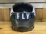 Fly Youth Kinetic Straight Edge Black/White YTH Med