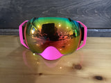 FXR Ride X Spherical Goggle Elec Pink