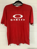 OAKLEY O BARK TEE RED LINE