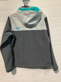 CASTLE X BARRIER G4 WOMEN'S JACKET SILVER/CHARCOAL/TURQUOISE
