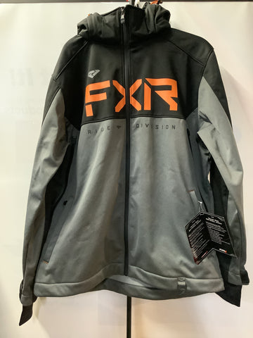 FXR Men’s Helium Ride Softshell Jacket Grey/Heather Orange