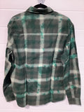 OAKLEY CABIN PLAID FLANNEL GREEN CHECK