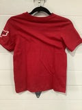 FOX YOUTH VIZEN SS TEE FLAME RED