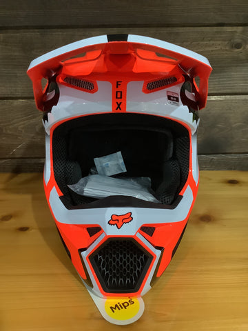 FOX V1 LEED HELMET FLO ORANGE