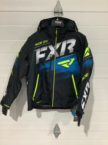 FXR M BOOST FX 2-in-1 JACKET BLACK/BLUE/HI-VIS – SPR