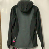 FXR WOMEN’S PULSE SOFTSHELL JACKET CHARCOAL HEATHER/ELECTRIC PINK