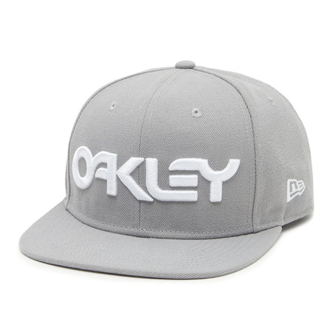OAKLEY MARK II NOVELTY SNAPBACK HAT STONE GRAY