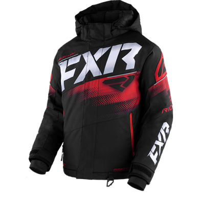 FXR YOUTH BOOST JACKET 23 BLACK/RED